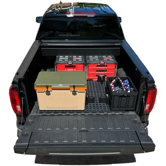 Tmat Truck Bed Organizer Slide Out Mat | Universal Fit for Short Beds 5'6" to 5'9"