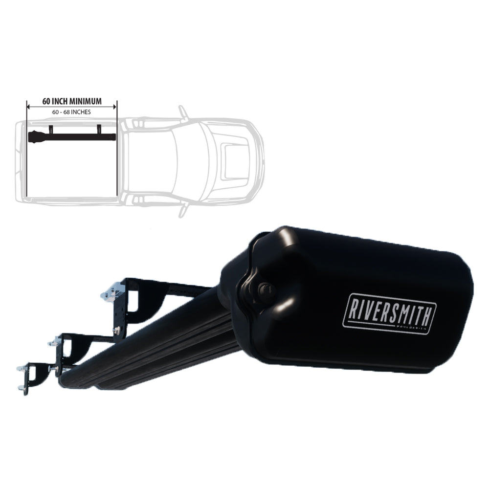 RIVERSMITH ShortCut River Quiver + Truck Bed Mount