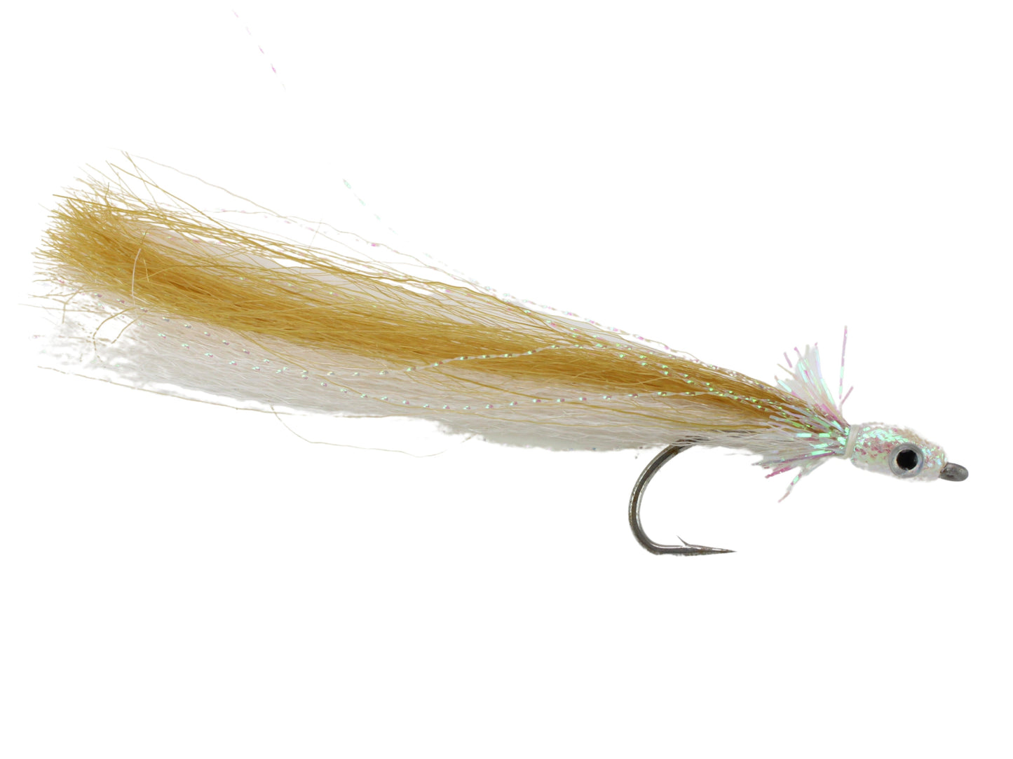 Short Tail Sand Eel, Size 1/0 | Brown | Qty. 3 | Wild Water Fly Fishing