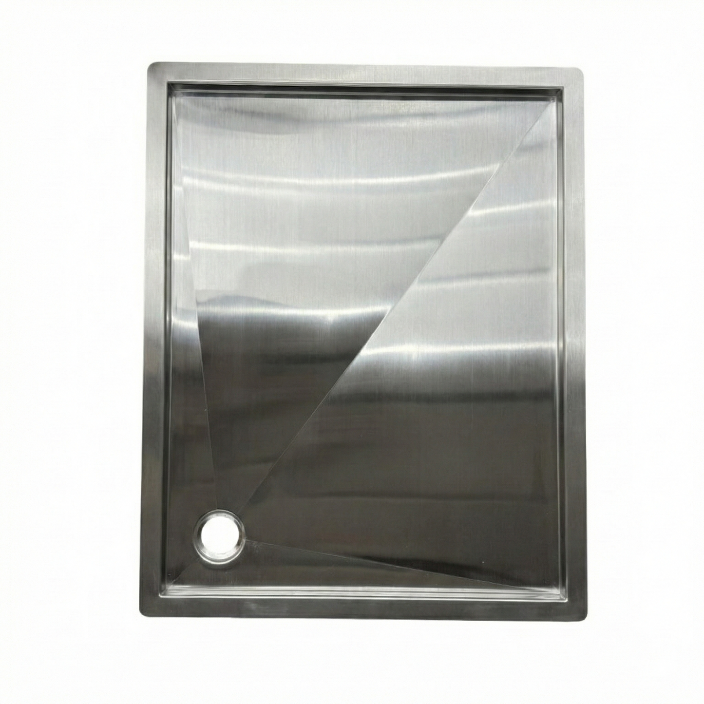 Stainless Steel In-Floor Shower Pan