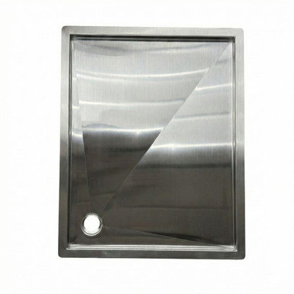 Stainless Steel In-Floor Shower Pan
