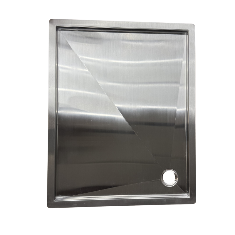 Stainless Steel In-Floor Shower Pan
