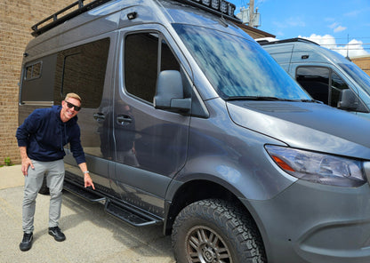 Rover Vans Side Steps for Mercedes Sprinter