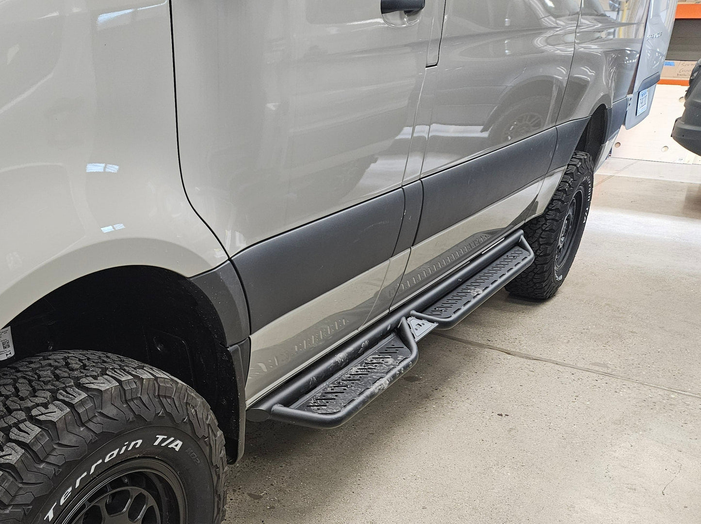 Rover Vans Side Steps for Mercedes Sprinter
