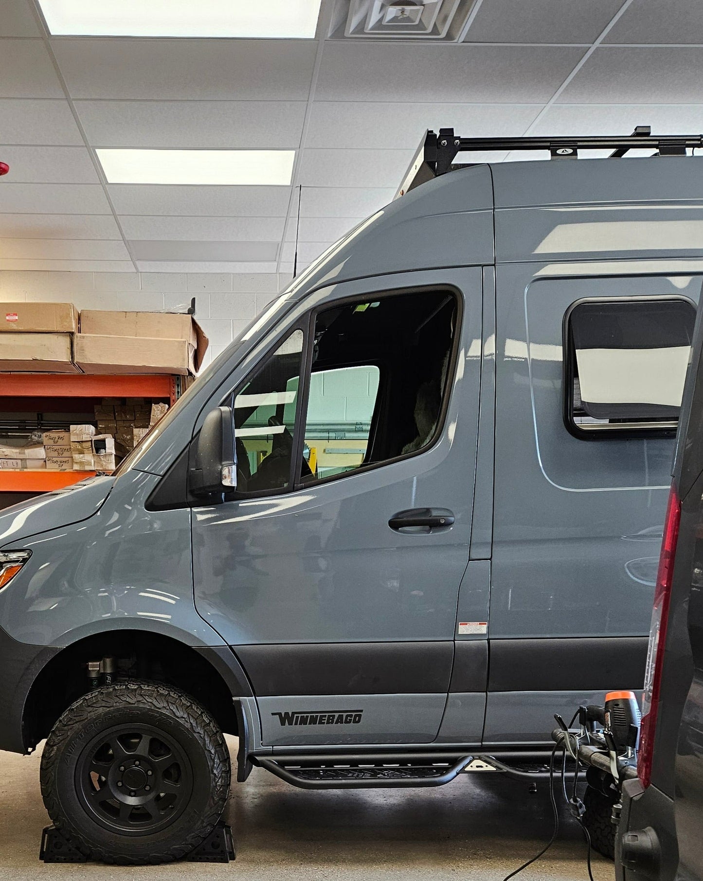 Rover Vans Side Steps for Mercedes Sprinter