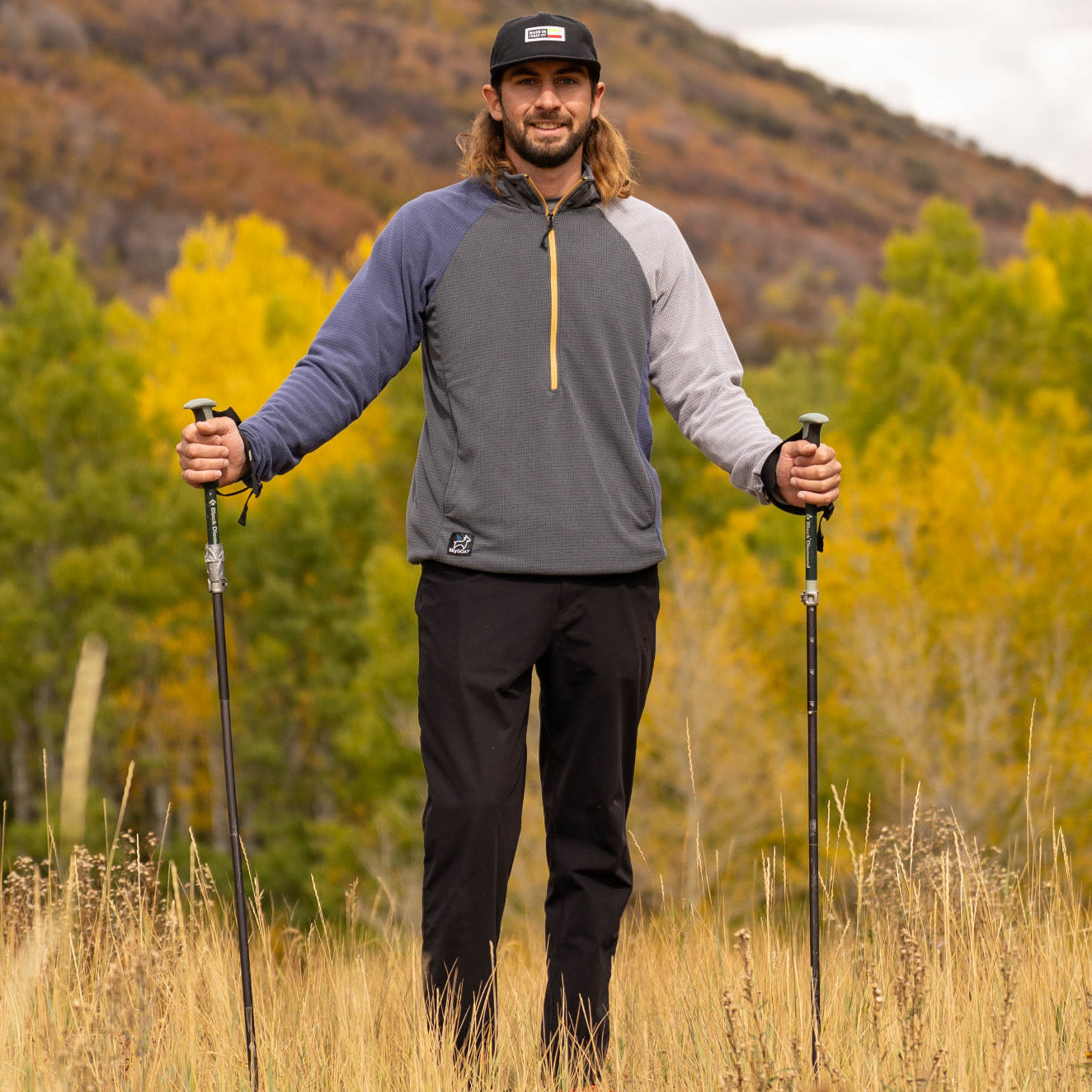 Men's Half-Zip Hooded Pullover Ultralight 115