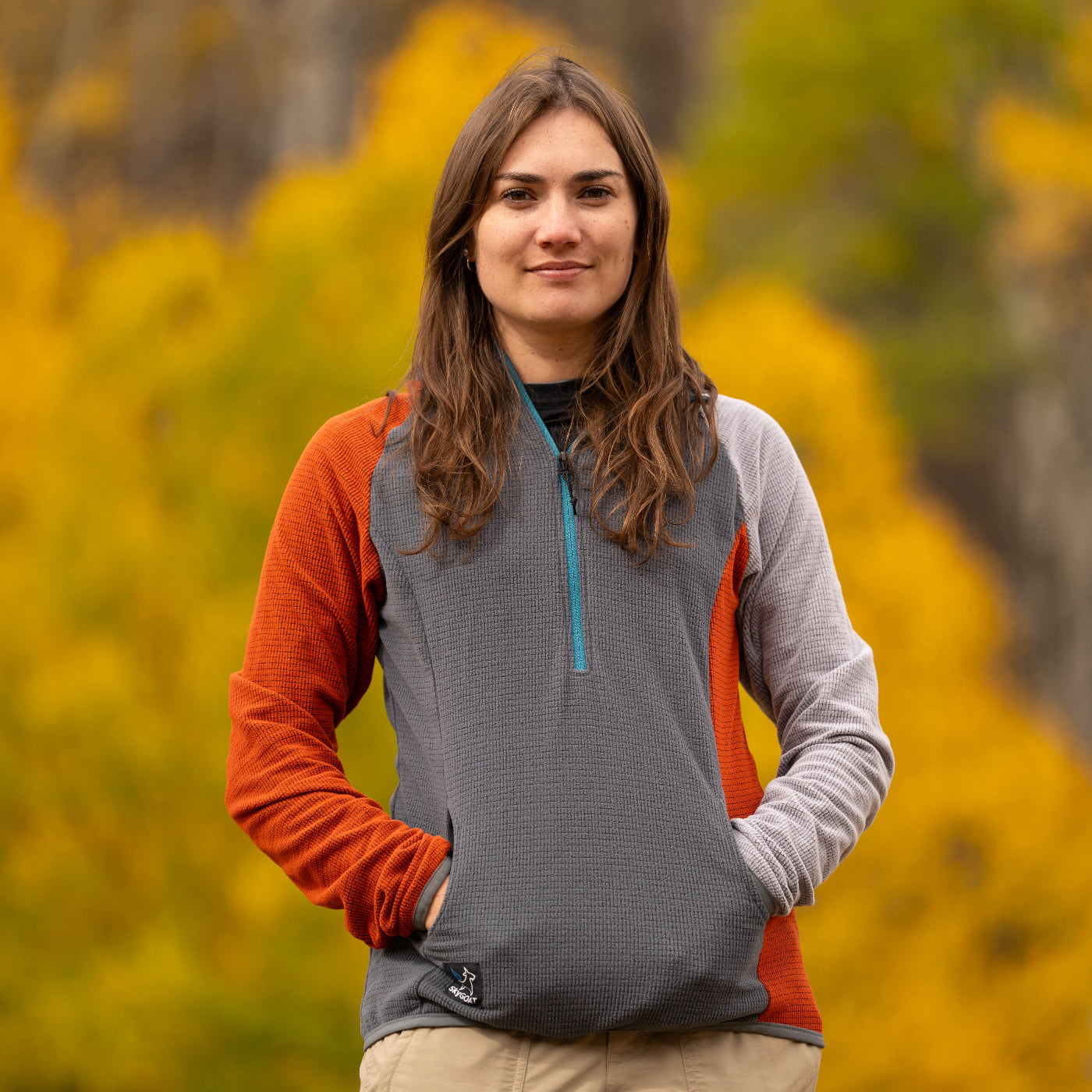 Women's Half-Zip Hooded Pullover Ultralight 115