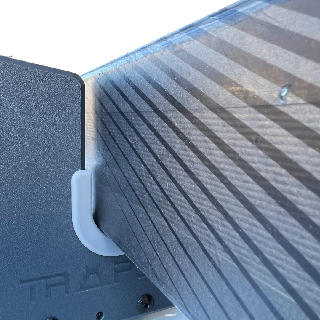 TRAPSKI Traveler Rack for Dual/Double Ski Travel Bags | Rack Insert is for Skis Only | High Quality Marine Grade HDPE Plastic | Slot Inserts & Strap Included | Made in the USA