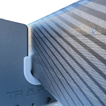 TRAPSKI Traveler Rack for Dual/Double Ski Travel Bags | Rack Insert is for Skis Only | High Quality Marine Grade HDPE Plastic | Slot Inserts & Strap Included | Made in the USA