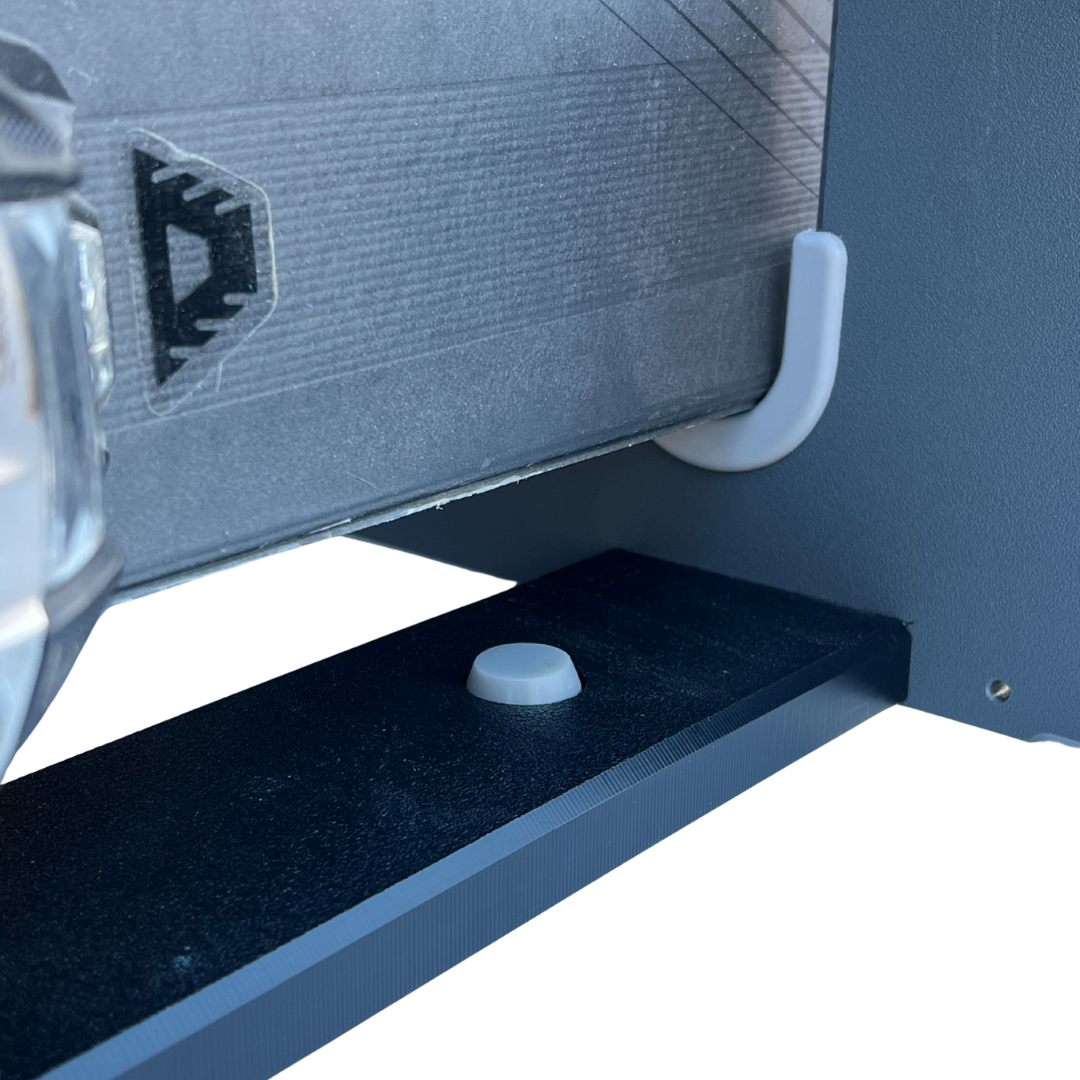 TRAPSKI Traveler Rack for Dual/Double Ski Travel Bags | Rack Insert is for Skis Only | High Quality Marine Grade HDPE Plastic | Slot Inserts & Strap Included | Made in the USA