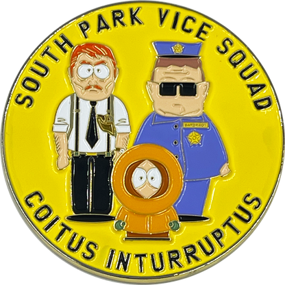 BL17-002 South Park County Sheriff's Office POLICE Challenge Coin