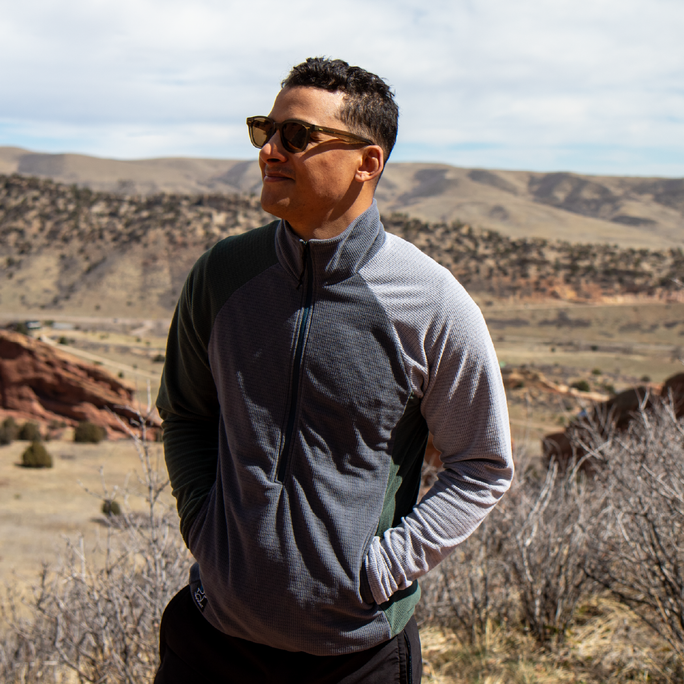 Men's Half-Zip Pullover Ultralight 115