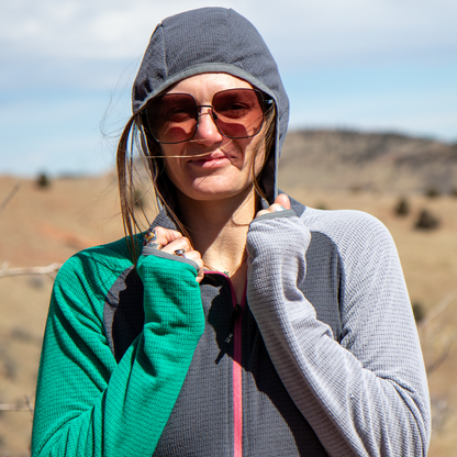 Women's Half-Zip Hooded Pullover Ultralight 115