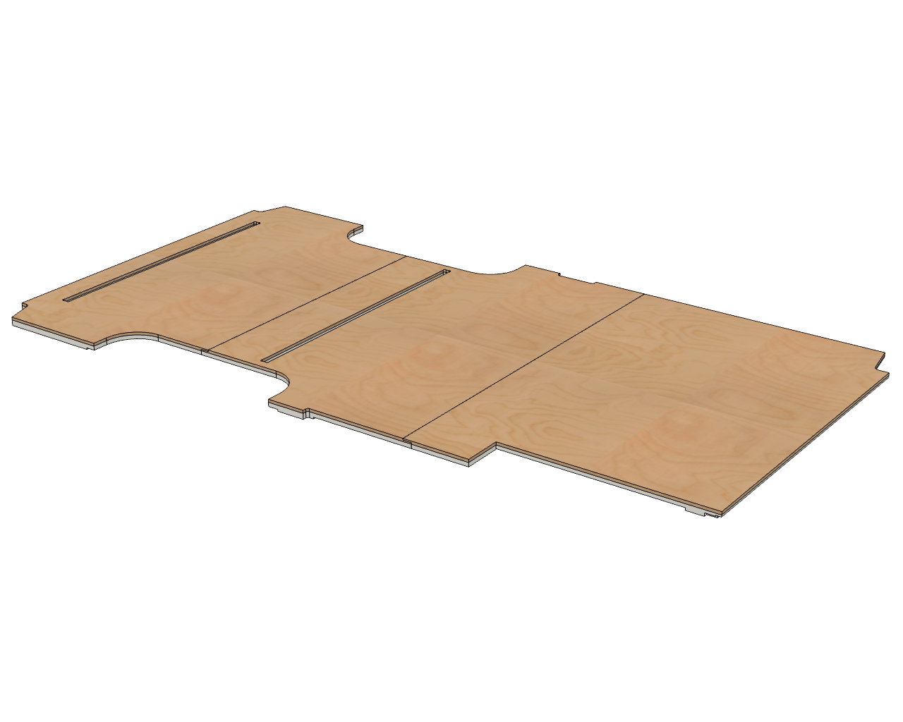 Sprinter Floor Insulated Subfloor System