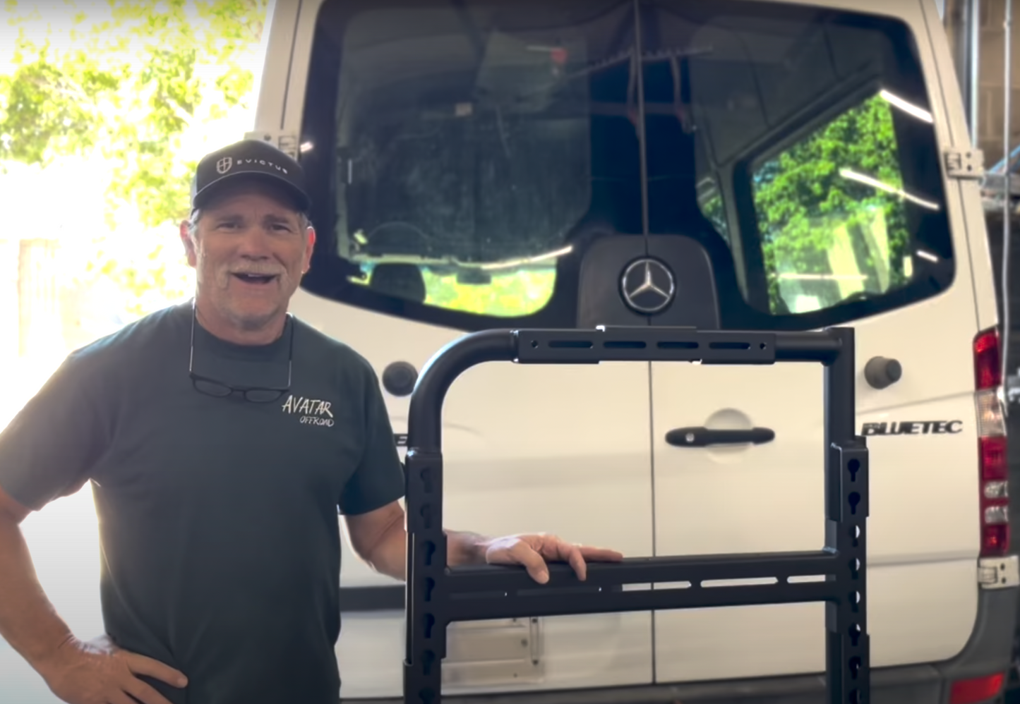 Massif – Van Rear Door Storage Mounting System