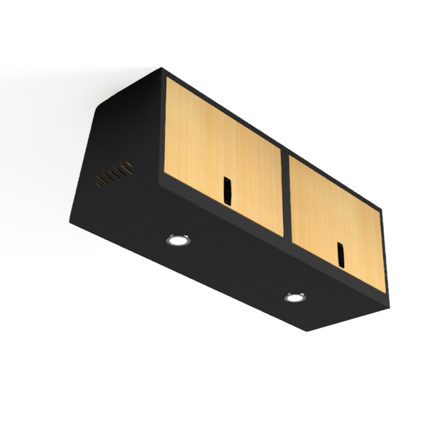 Overhead Van Cabinet | Squared