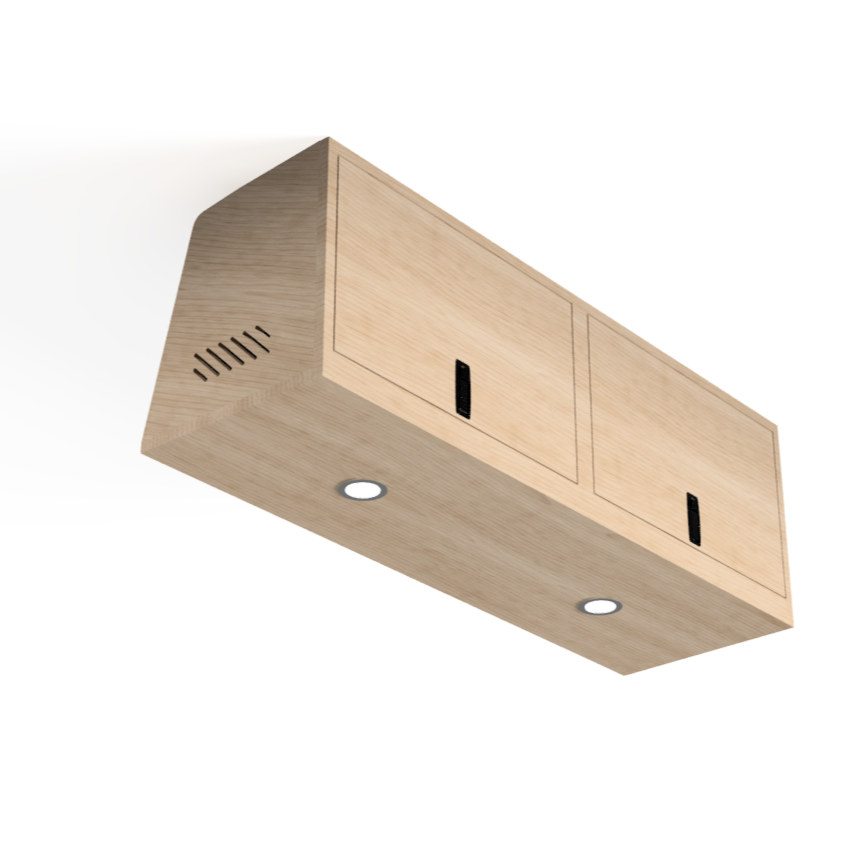 Overhead Van Cabinet | Squared