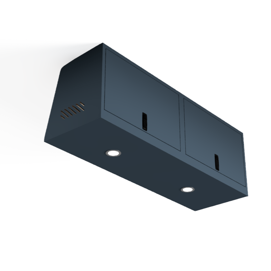 Overhead Van Cabinet | Squared