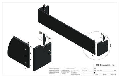 Sofa Storage Box, 58", Deep