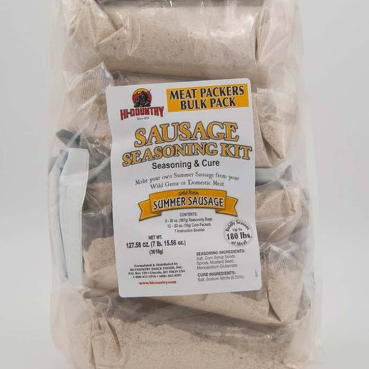 Wild Game 6-Pack Summer Sausage Seasoning Kit