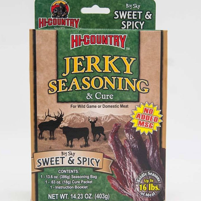 Wild Game Sweet & Spicy Jerky Seasoning Kit