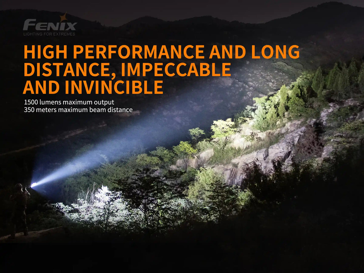 Fenix TK26R Tactical LED Flashlight - 1500 Lumens