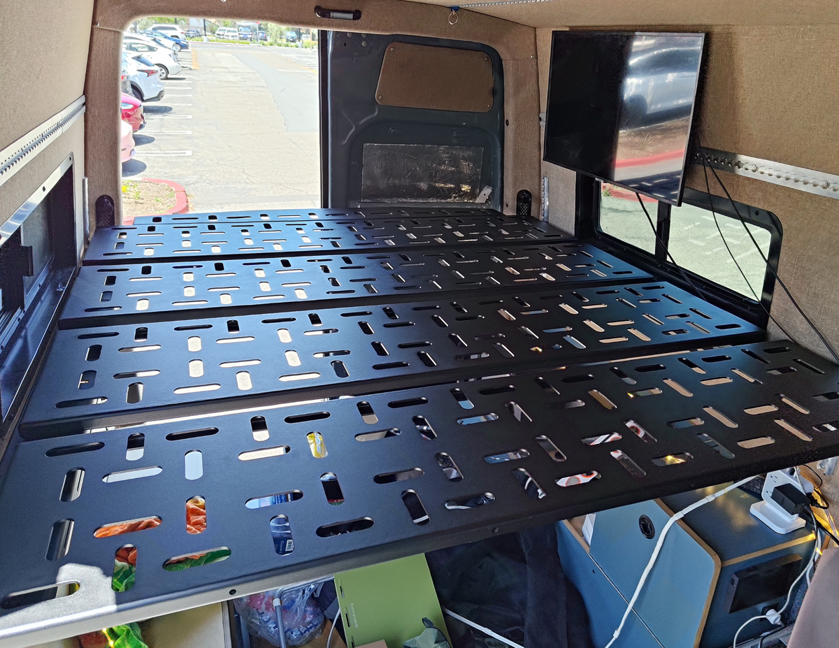 SPRINTER VAN PLATFORM BED SYSTEM 2.0