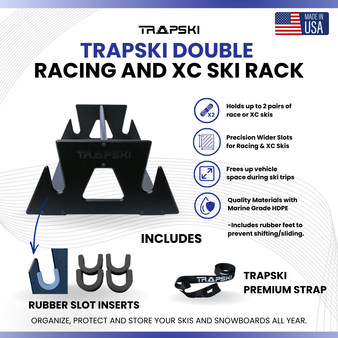 TRAPSKI DOUBLE Wide Stance Snowboard Rack