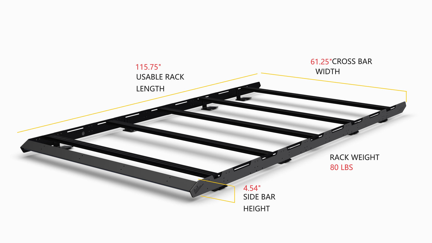 TRANSIT VAN STRATA ROOF RACK MID ROOF 148"