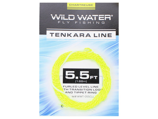 5.5' Chartreuse Furled Level Tenkara Line | Wild Water Fly Fishing