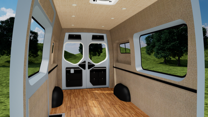 Mercedes Sprinter 144" Low Roof Interior Panel Kit