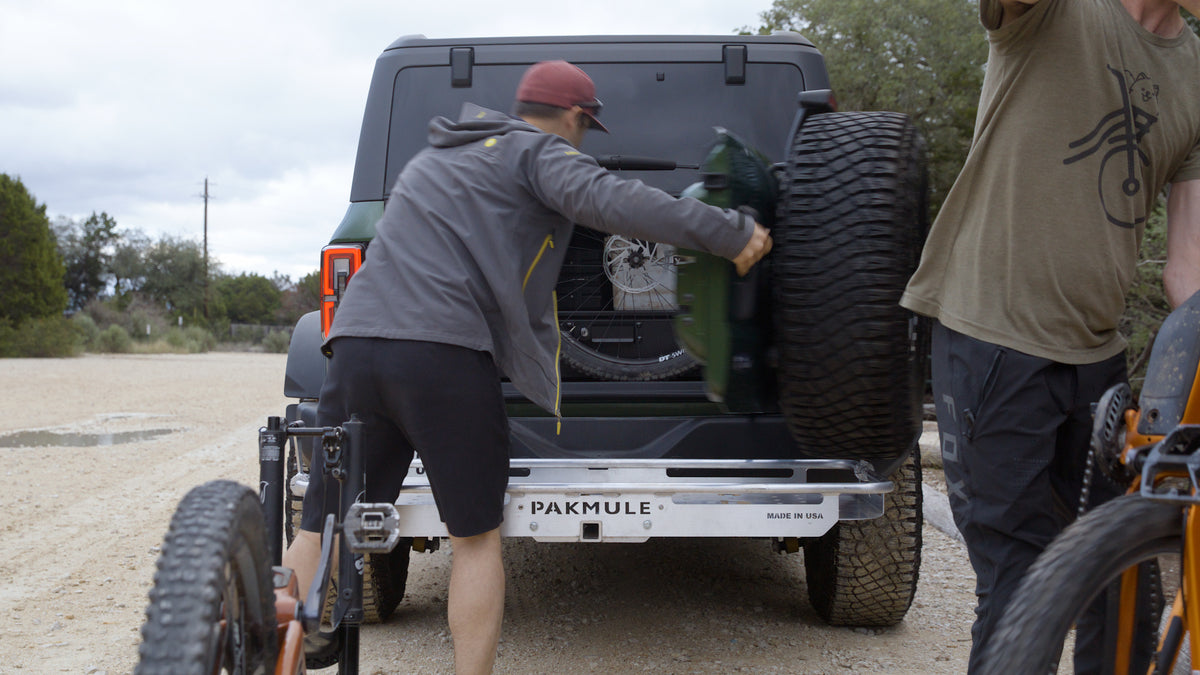 Pac Mule Racks PAKMULE SCOUT - Cargo Carrier - Aluminum – RackUp+Go