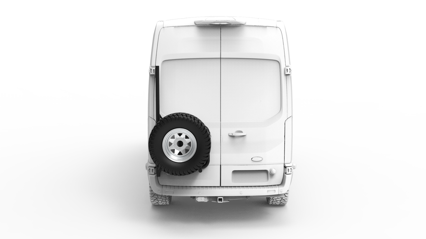 Rover Vans Tire Carrier Driver Side for Ford Transit