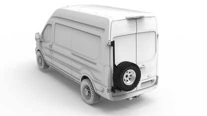 Rover Vans Tire Carrier Driver Side for Ford Transit
