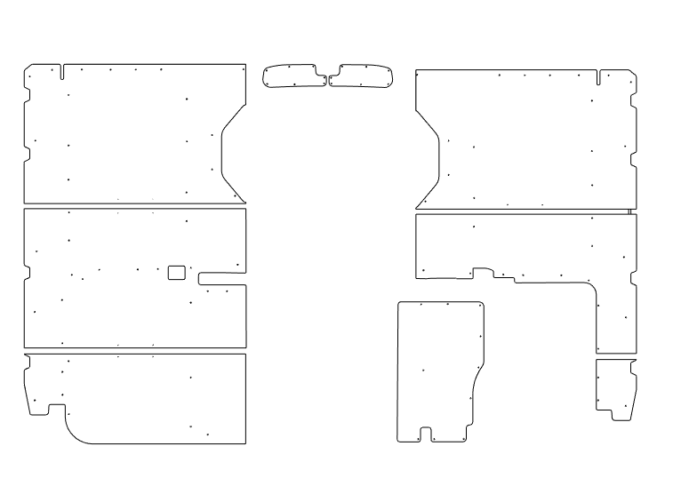 Classic Wall Panel Kit for Transit