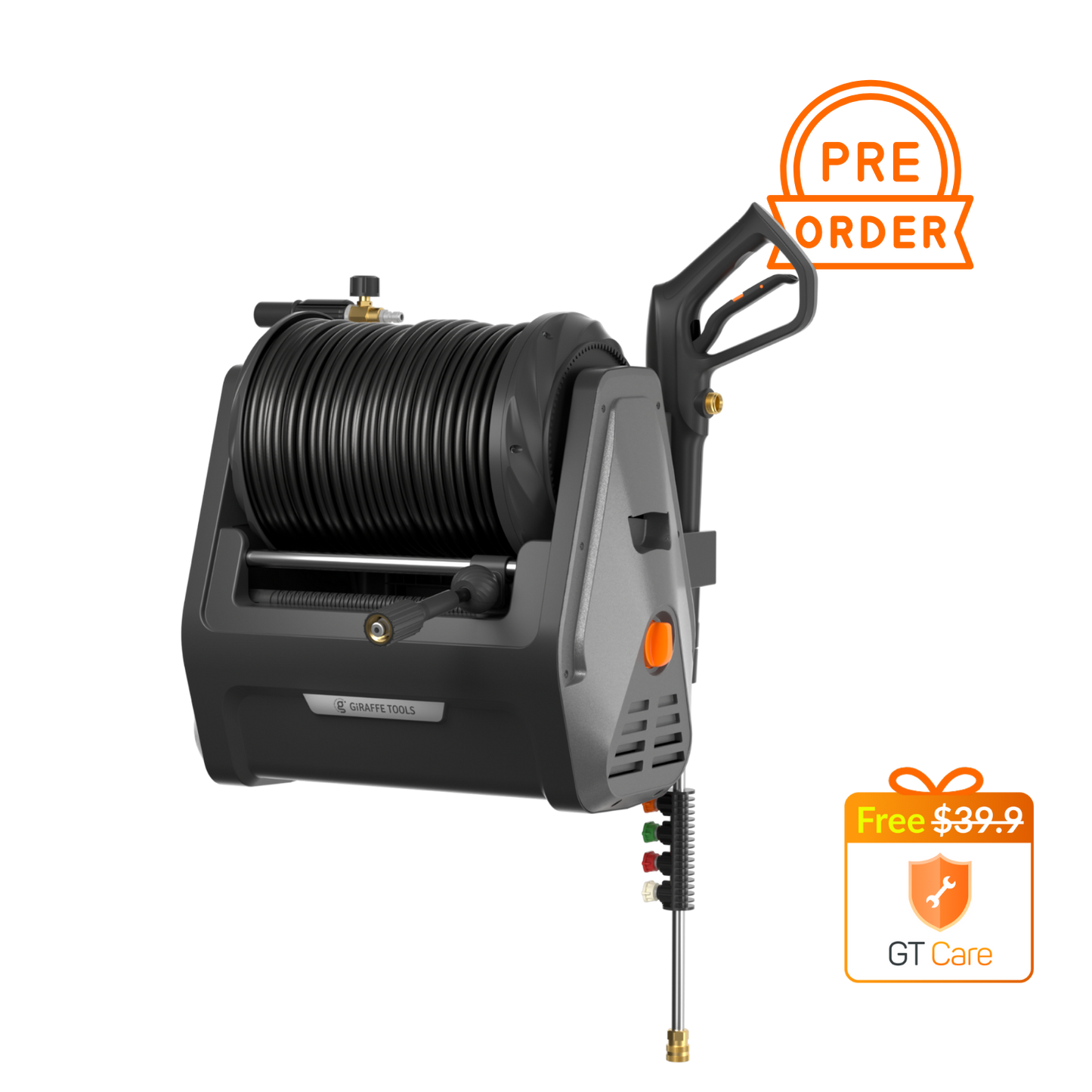 Grandfalls  Retractable Pressure Washer Essential
