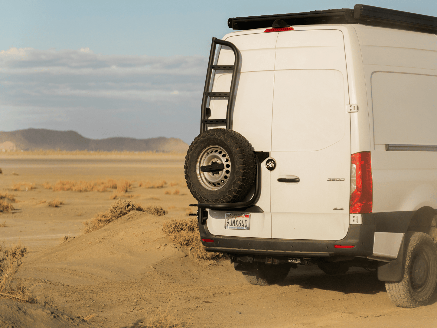 SPRINTER REAR TIRE CARRIER LADDER