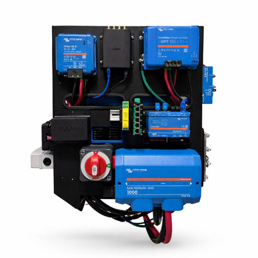 ROAMiQ x Victron STACK 12V Power/Control trekMount System | Pre-Wired | Pre-Configured