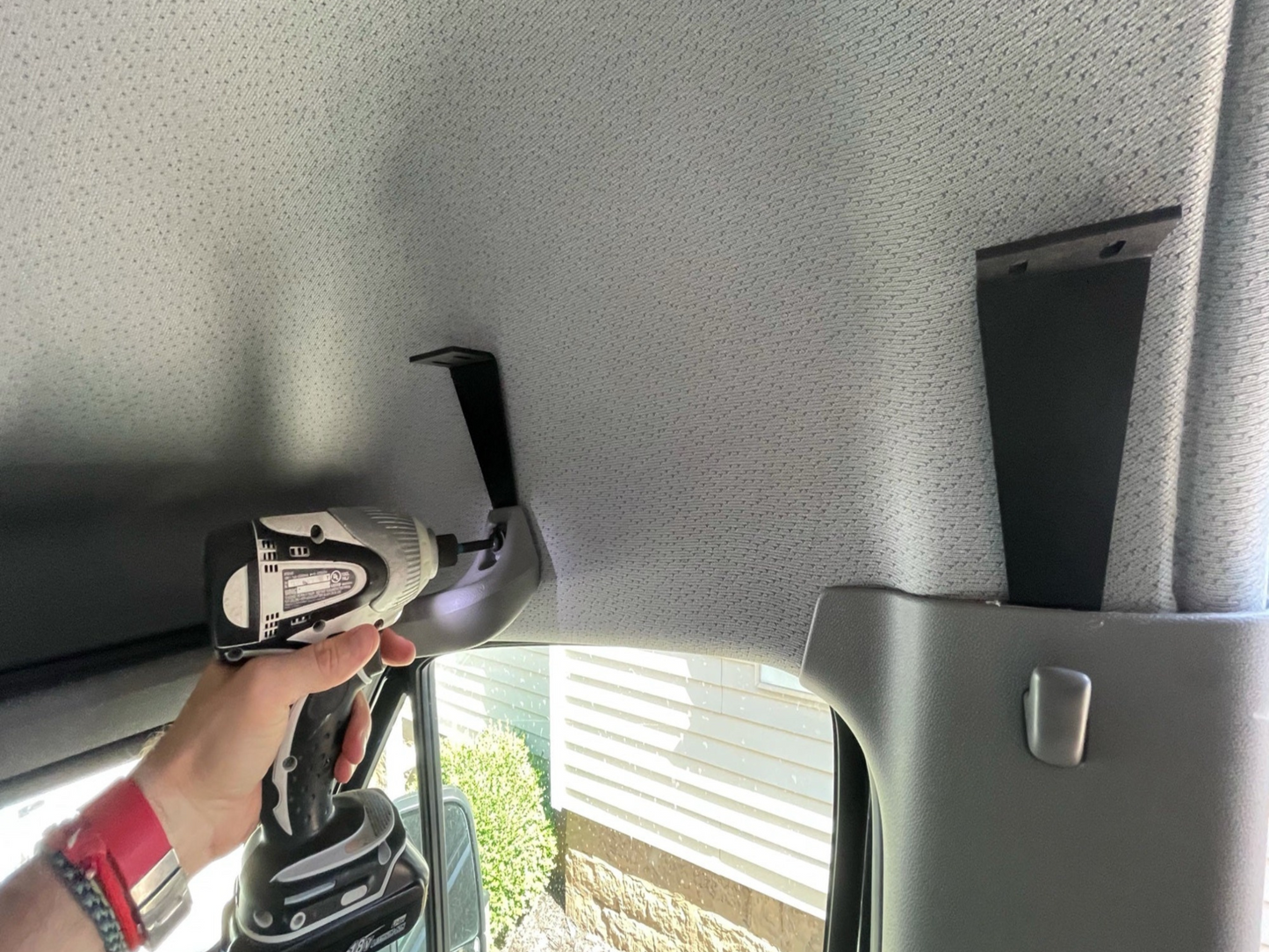 SPRINTER HEADLINER SHELF INCLUDES CURTAIN ROD AND LINER 2007-2018