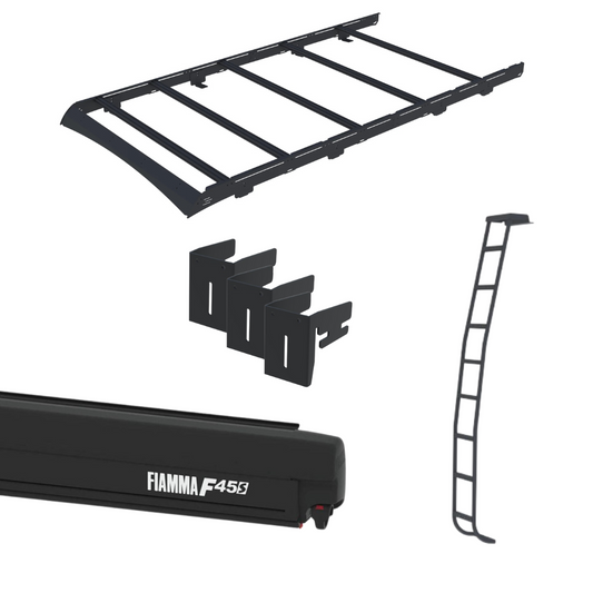 Mix & Match: Roof Rack + Awning + Ladder