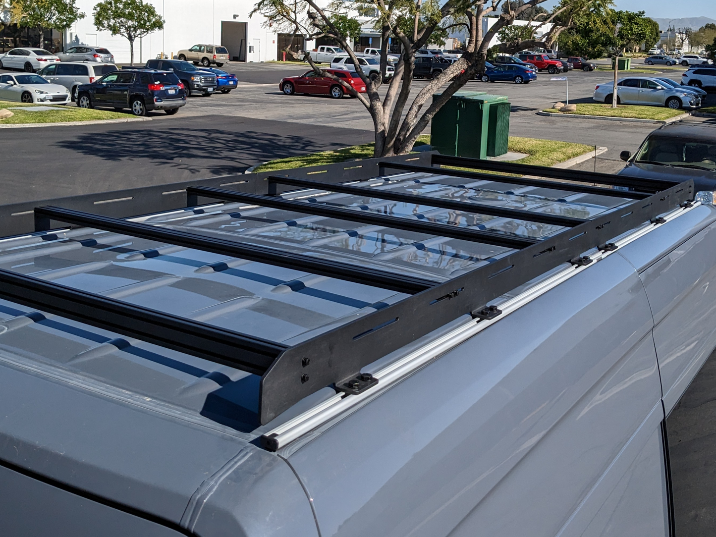 SPRINTER 144" HIGH ROOF STEALTH ROOF RACK