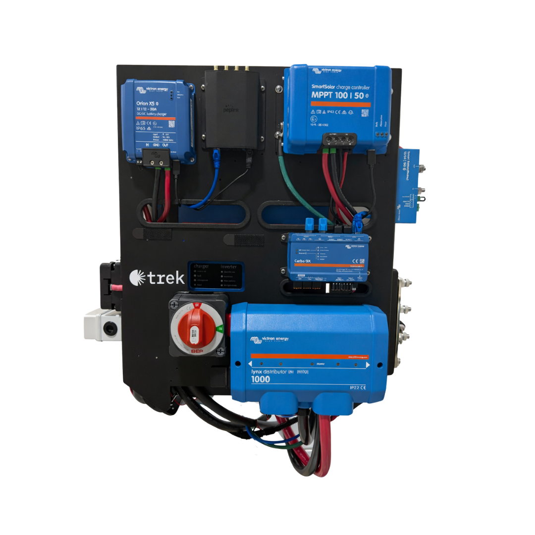 Victron trekMount Ready 12V Power System | Pre-Wired | Pre-Configured