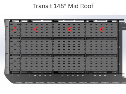 UNIVERSAL ROOF RACK DECKING PANELS
