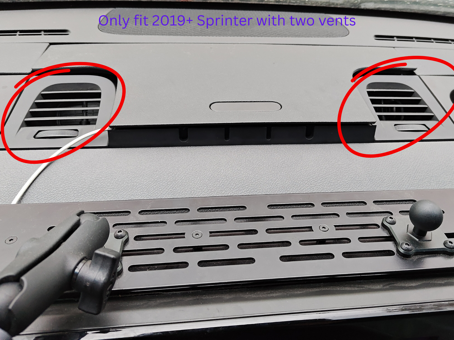 SPRINTER DASH CABLE ORGANIZER 2019+