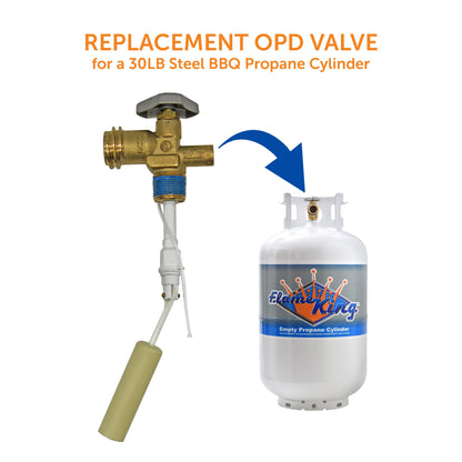 Flame King 30lb OPD Valve