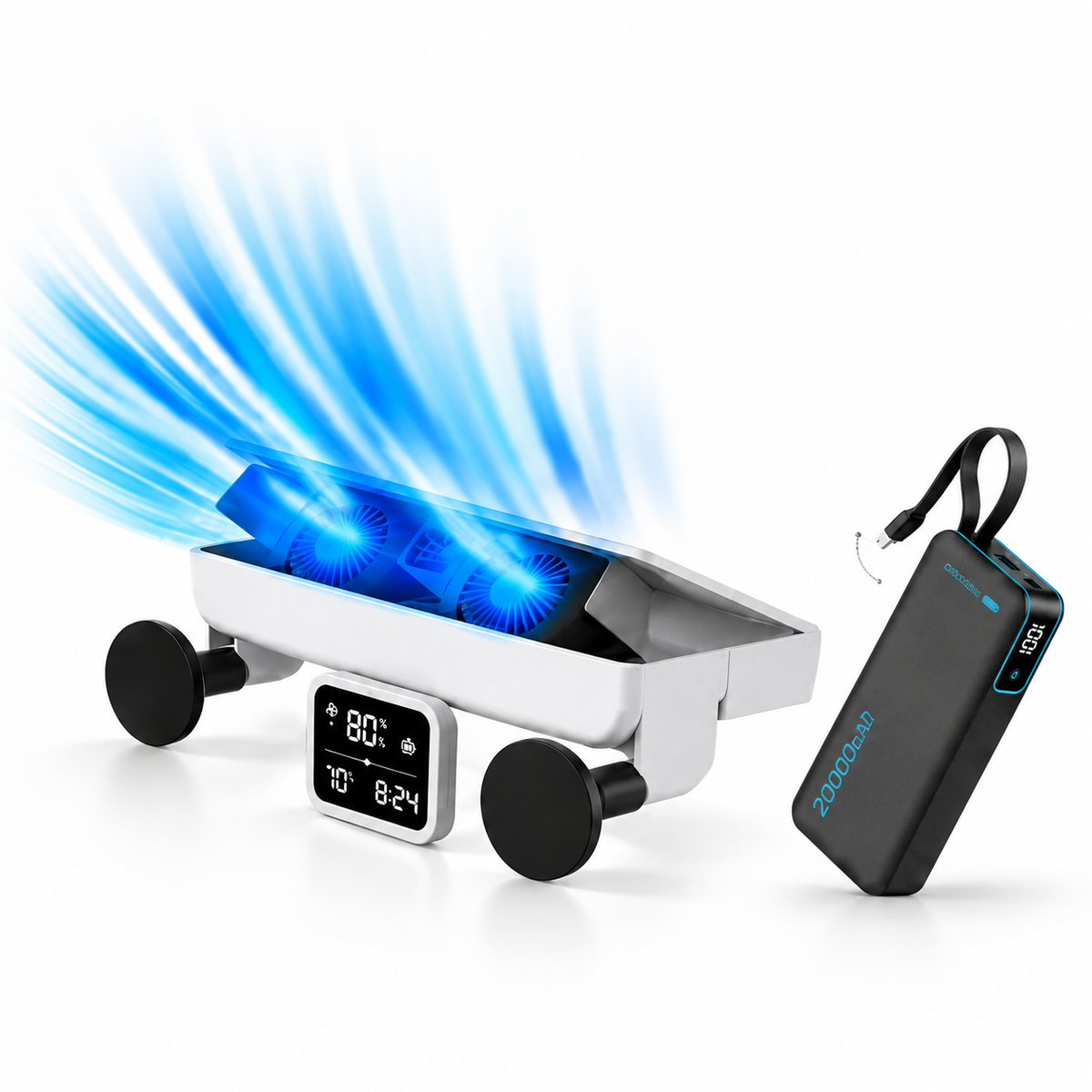 Vento Smart Fan | Portable Car & Campervan Window Ventilation Fan