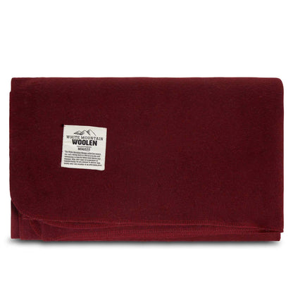 Wool Twin Sized Blanket - White Mountain Woolen