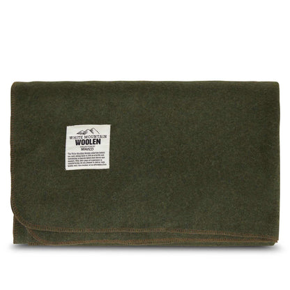 Wool Twin Sized Blanket - White Mountain Woolen