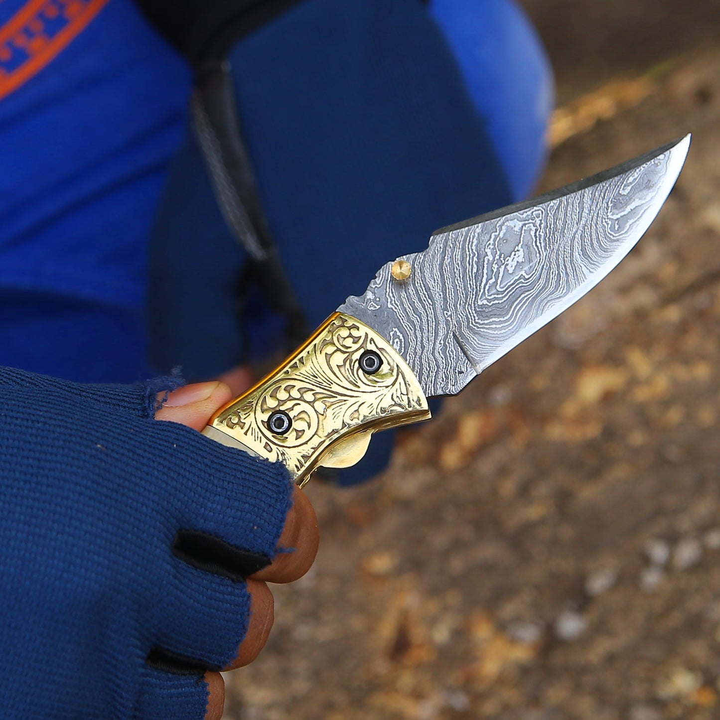 Marshal Gentleman's Folding Knife with Bone Handle