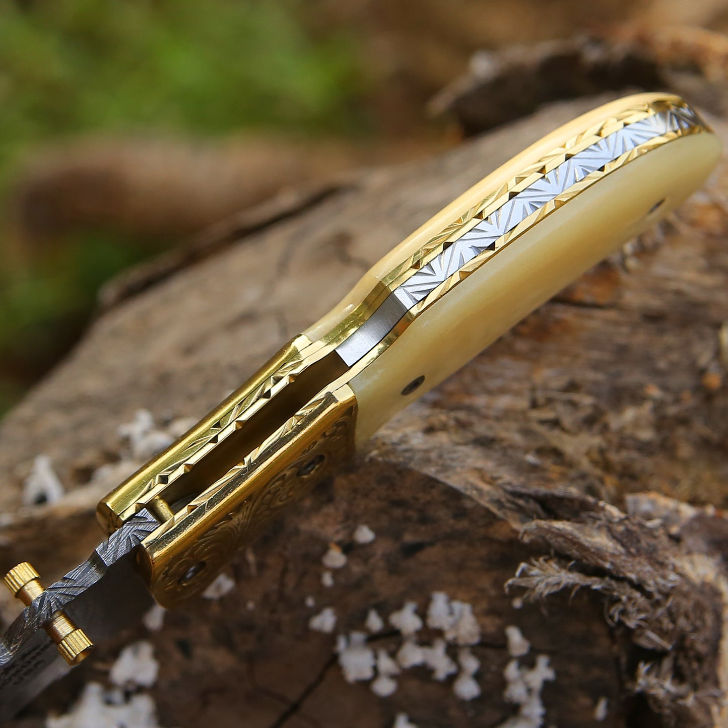 Marshal Gentleman's Folding Knife with Bone Handle